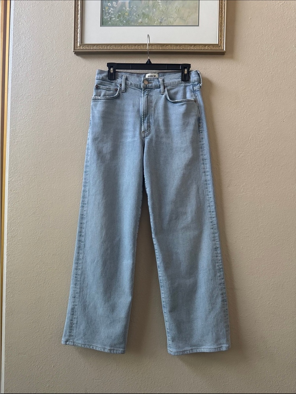 Agolde Harper jeans size 28 in light blue